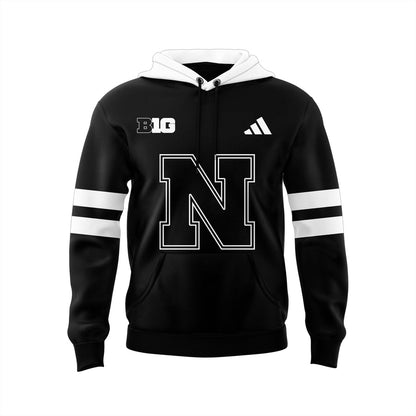 Nebraska Football Black Mode Limited Hoodie 2025