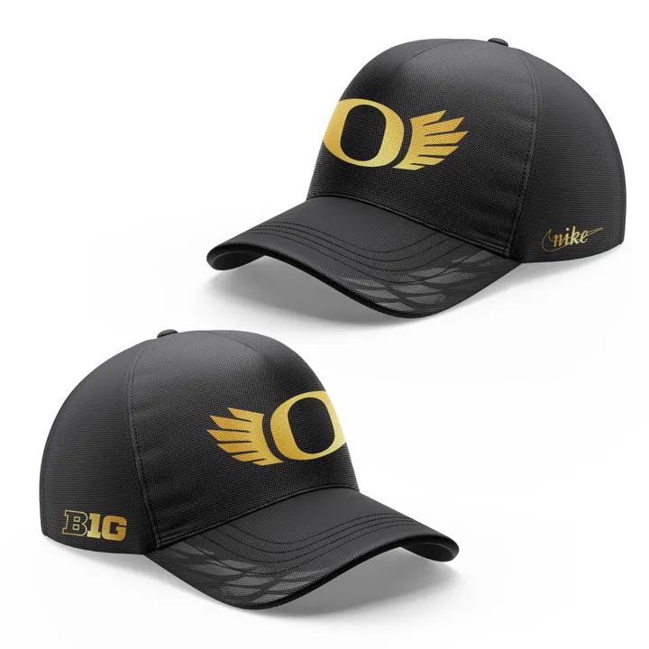 Black & Gold Oregon Duck "Shoe Dog Phil Knight" Hoodie