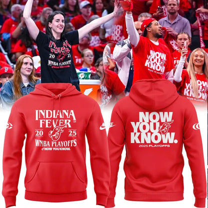 Special New Caitlin Clark 2025 WNBA Playoffs Red Hoodie