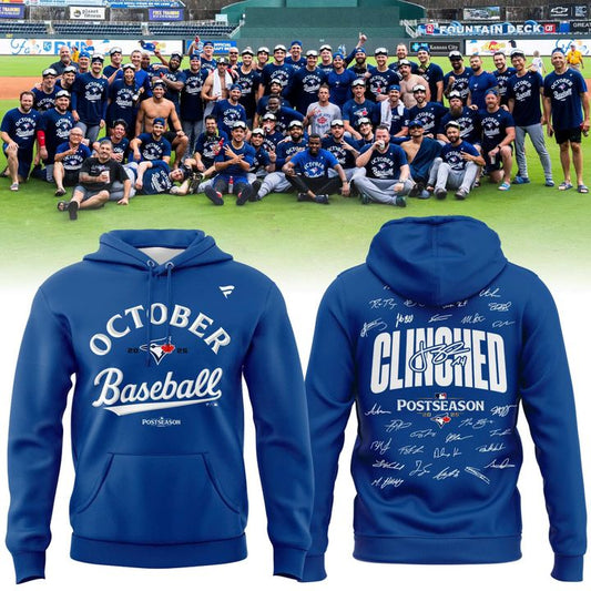 2025 Limited Edition Toronto Blue Jays hoodie for fans