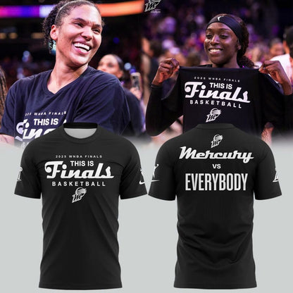Special Phoenix Mercury Finals Bound 2025 WNBA Playoffs T-Shirt.