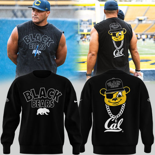 Special 2025 Black Bears Cal Football Sweatshirt