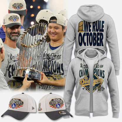 2025 World Series Champions Locker Room Zip Hoodie