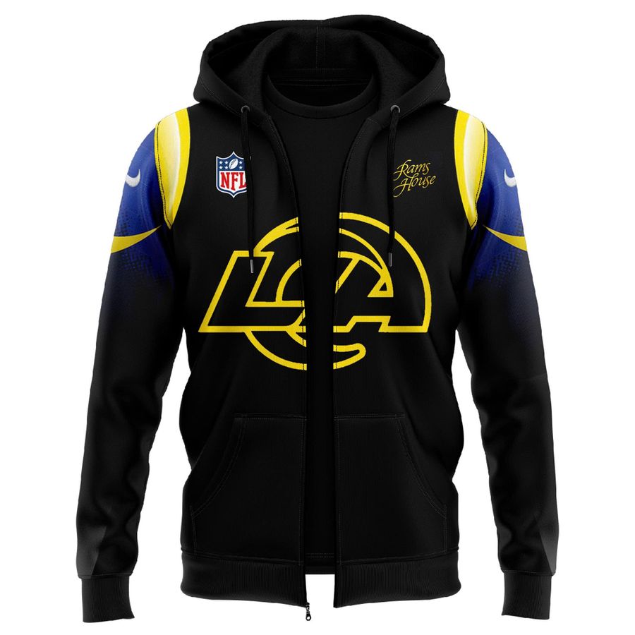 Los Angeles Rams 2025 Rivalries Collection Zip Hoodie-V1 – Wearable Print