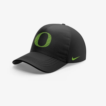 Men's Black Oregon Football Ohana Club Zip Hoodie