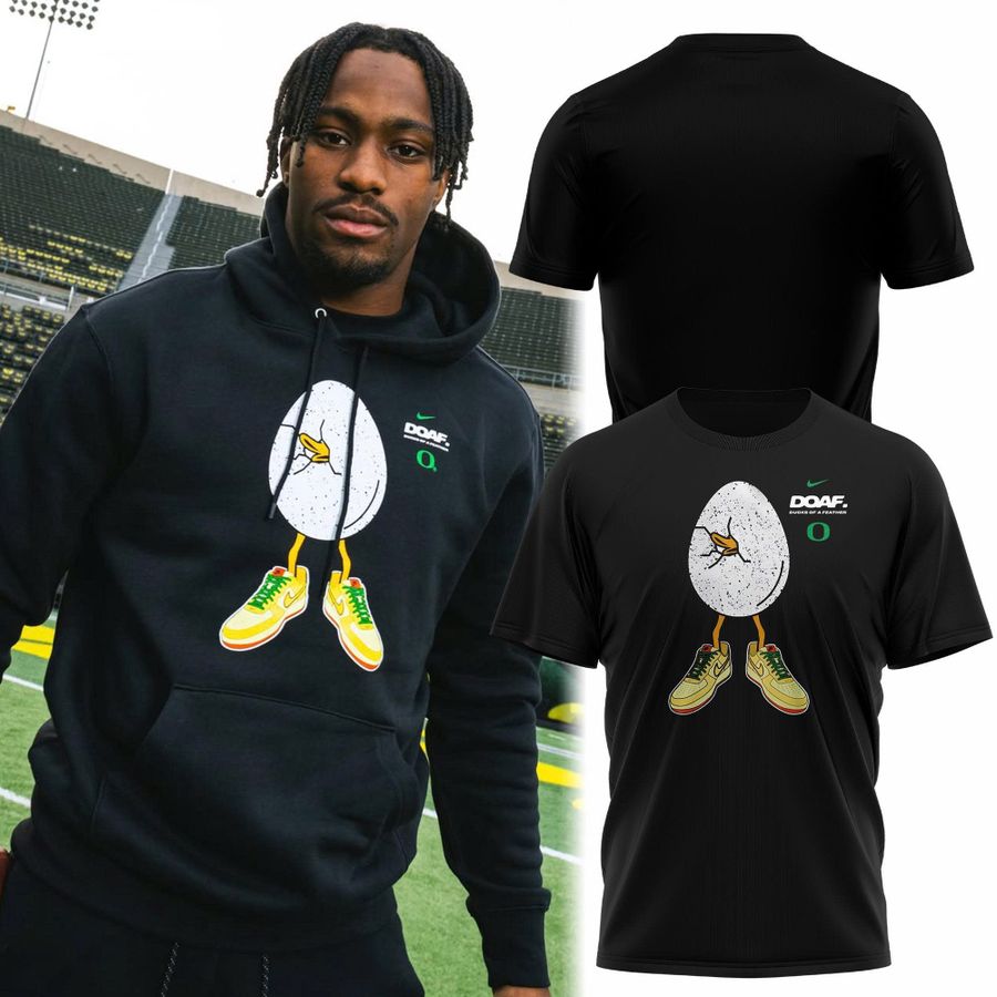 Oregon Football “Duck Or The Egg” Combo T-Shirt Black 2025