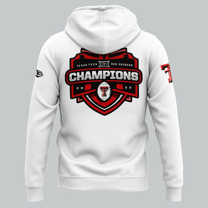 Texas Tech Football 2025 Big 12 Championship New Hoodie