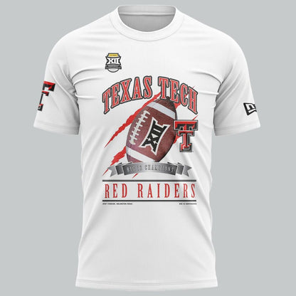 Texas Tech Football 2025 Big 12 Championship T-shirt