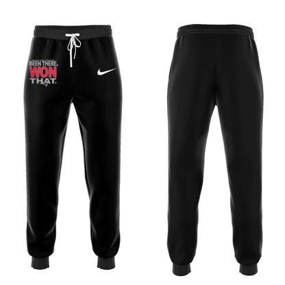 Official New England Patriots 2025 AFC East Division Champions "Been There Won That" Hoodie - Black (Updated Version)