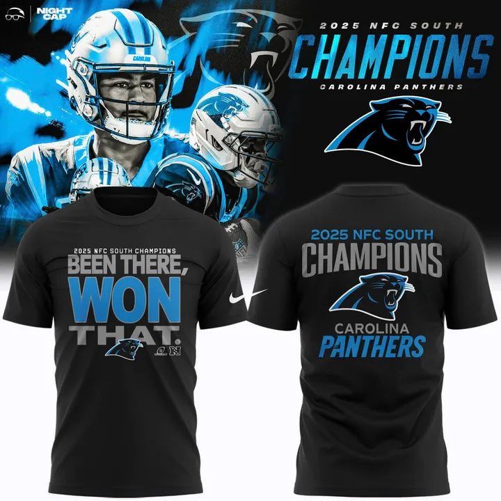 Carolina Panthers 2025 NFC South Division Champions Limited Edition Combo