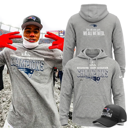 Patriots AFC Champions 2026 Hoodie