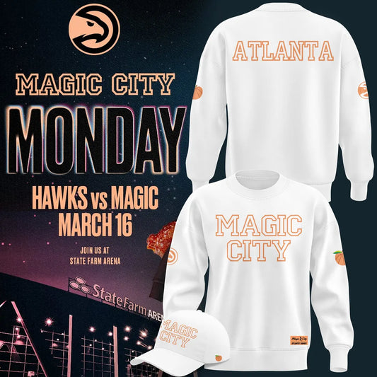 Atlanta Hawks 2026 Magic City True To Atlanta Sweatshirt