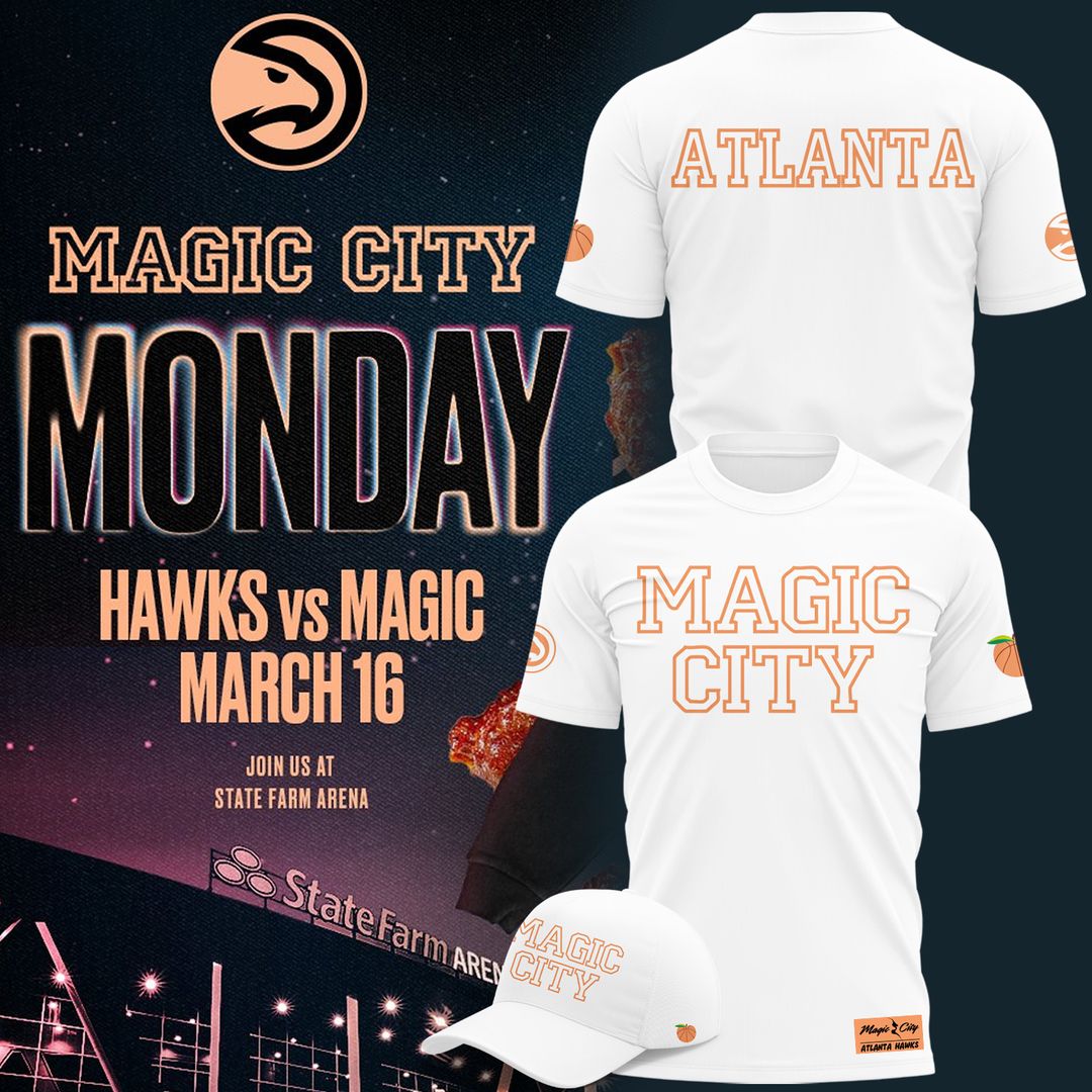 Atlanta Hawks 2026 Magic City True To Atlanta T-Shirt