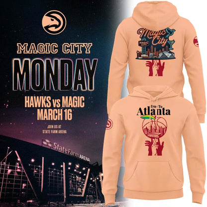Atlanta Hawks 2026 Magic City True To Atlanta Hoodie