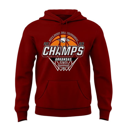 Arkansas Razorbacks Men's Basketball 2026 SEC Tournament Champions