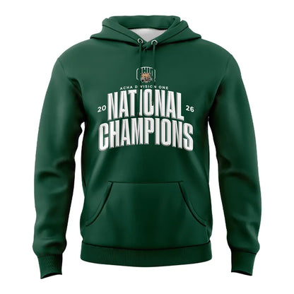 Ohio Bobcats men's ice hockey National Champions Hoodie
