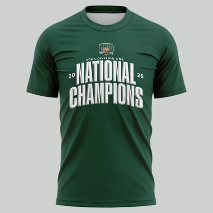 Ohio Bobcats men's ice hockey National Champions T-Shirt