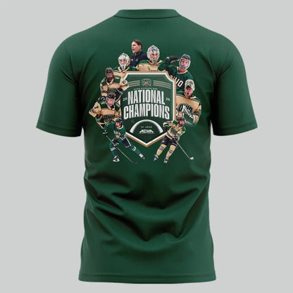 Ohio Bobcats men's ice hockey National Champions T-Shirt