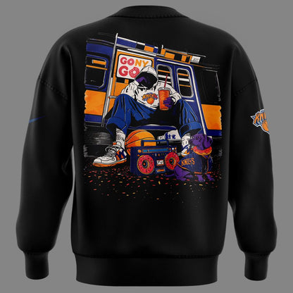 Limited Edition New York Knicks x Dunkin’ Black Sweat 2026