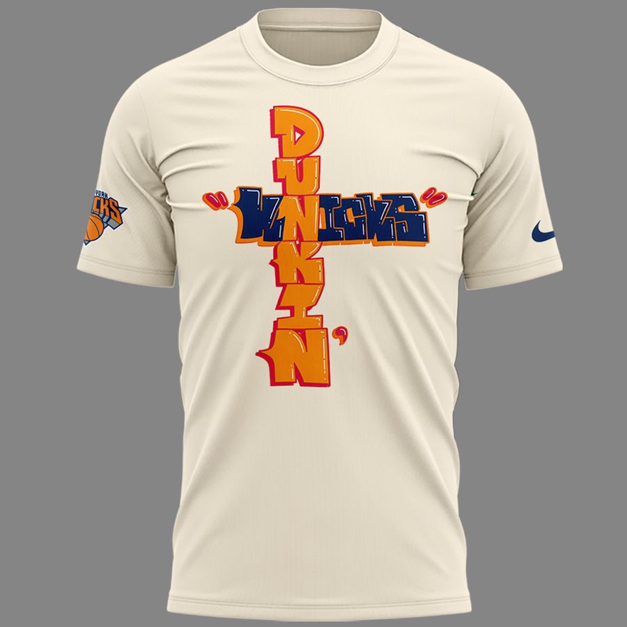 Limited Edition New York Knicks x Dunkin’ Tshirt 2026
