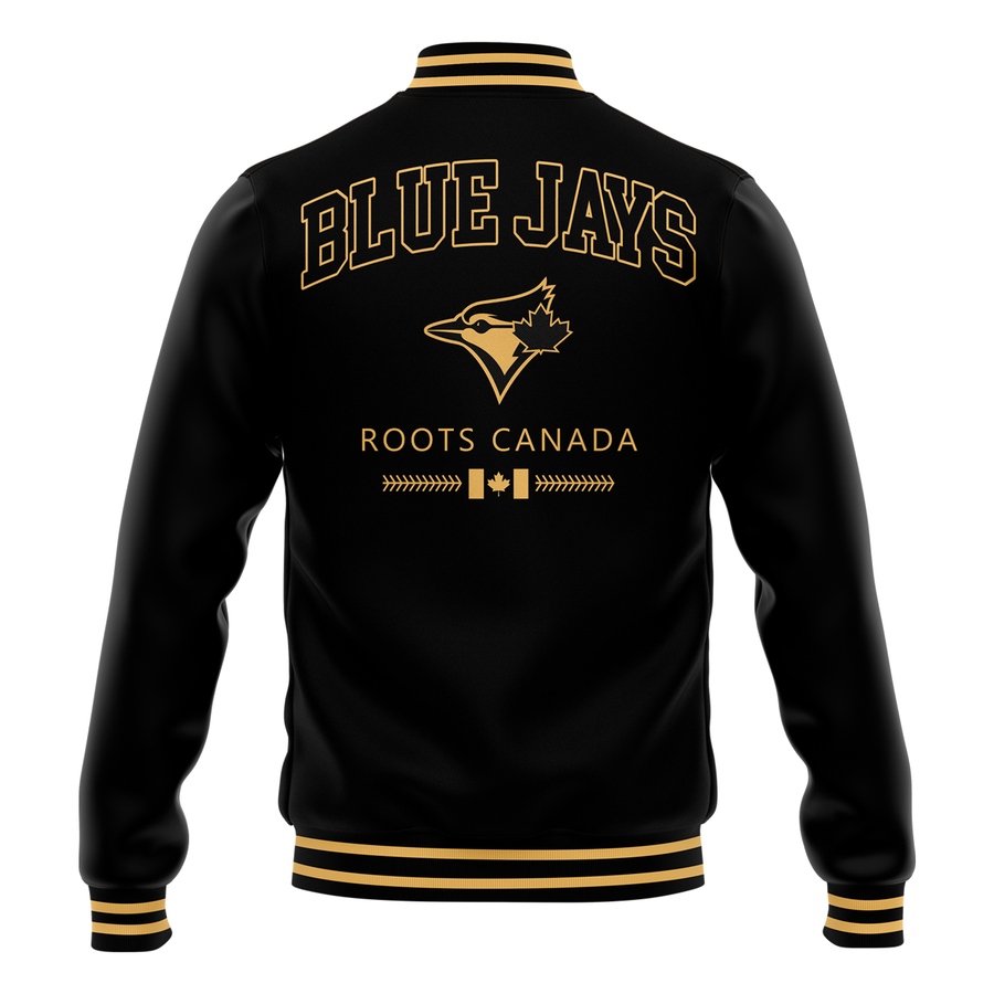 Men's Toronto Blue Jays Black 50th Anniversary Special Jacket