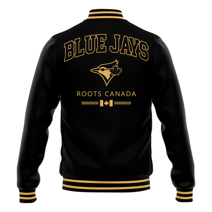 Men's Toronto Blue Jays Black 50th Anniversary Special Jacket