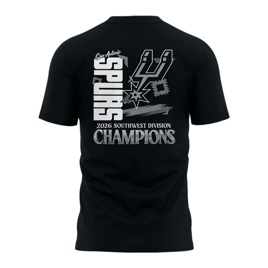 Special 2026 Southwest Division Champions San Antonio Spurs T-Shirt