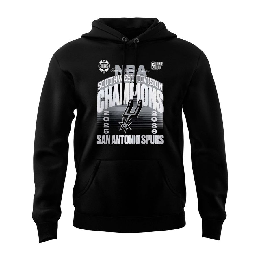 Special 2026 Southwest Division Champions San Antonio Spurs Hoodie