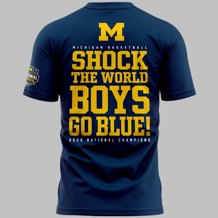 🏆️Michigan Wolverines – 2026 National Champions T Shirt