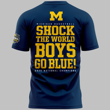 🏆️Michigan Wolverines – 2026 National Champions T Shirt