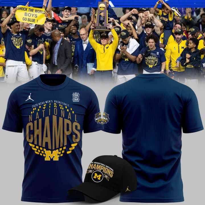 🏆️Michigan Wolverines – 2026 National Champions T Shirt