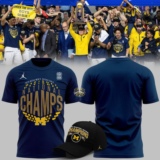 🏆️Michigan Wolverines – 2026 National Champions T Shirt