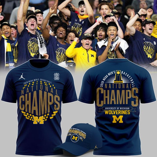 🏆️Michigan Wolverines – 2026 National Champions T Shirt
