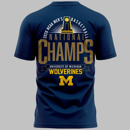 🏆️Michigan Wolverines – 2026 National Champions T Shirt