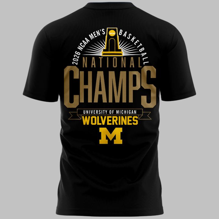 🏆️Michigan Wolverines – 2026 National Champions T Shirt