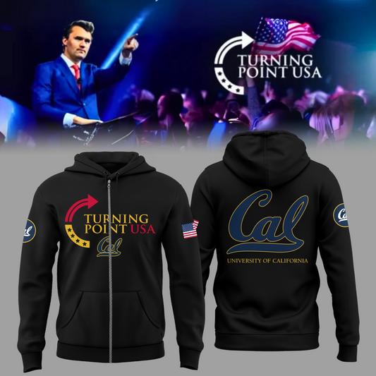 CAL x Turning Point USA ZipHoodie