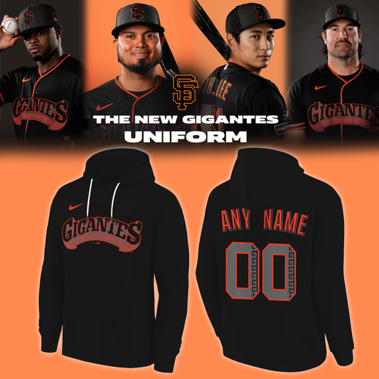 San Francisco Giants 2026 The new Gigante Uniform Limited Edition Hoodie