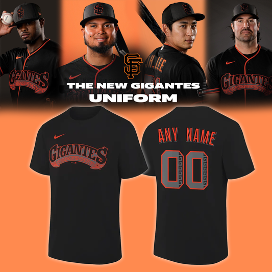 San Francisco Giants 2026 The new Gigante Uniform Limited Edition Tshirt