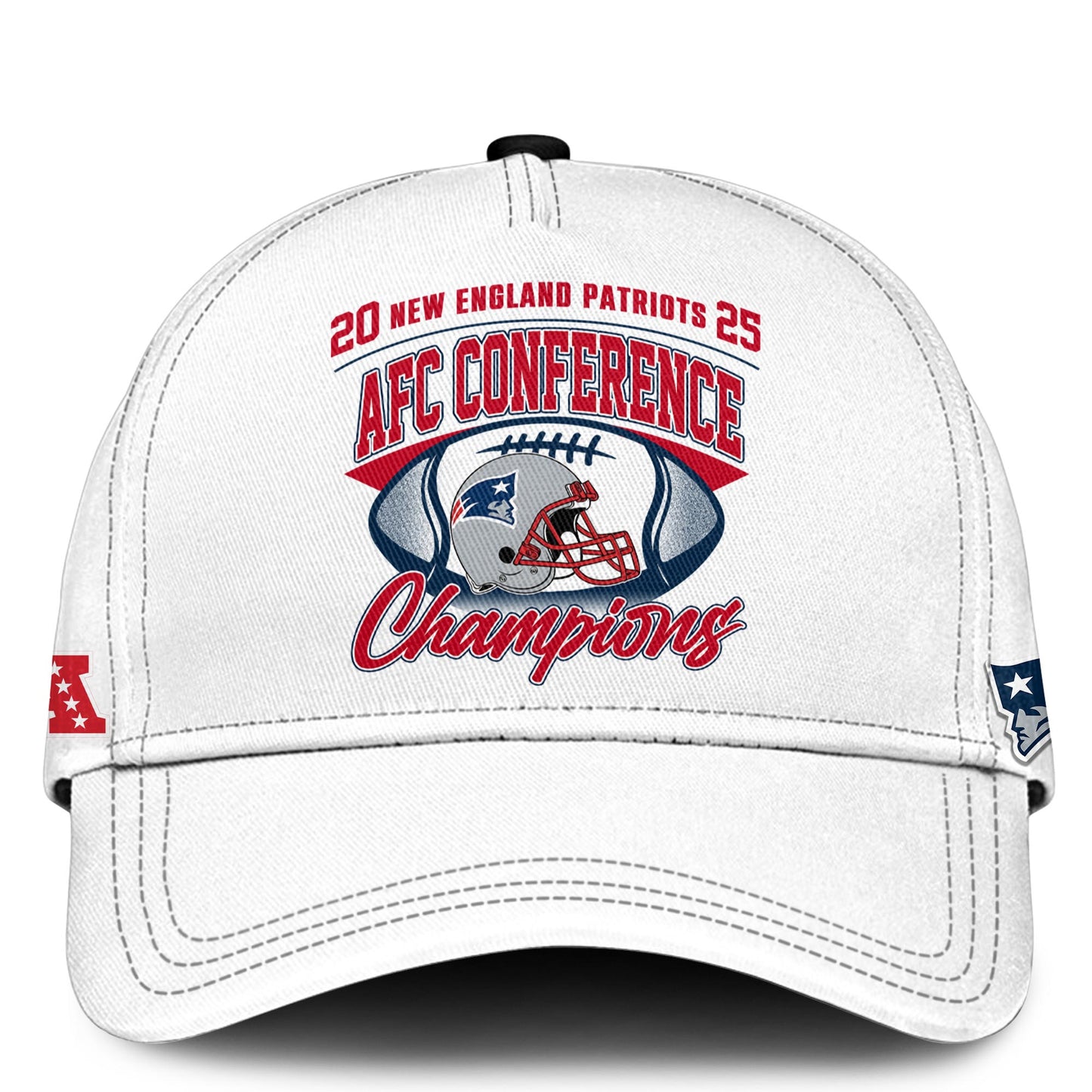 NEPatriots x 2025 AFC Conference Champions Hoodie Zip V6