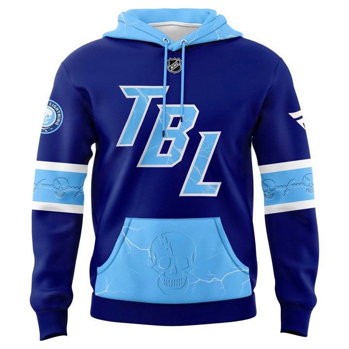 Men's Tampa Bay Lightning 2026 NHL Stadium Series Blue Limited Hoodie