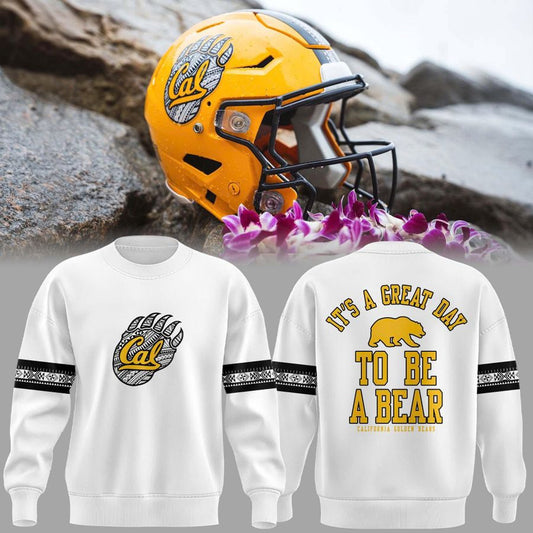 California Golden Bears Football "From the Bay to the Islands" White Sweat.