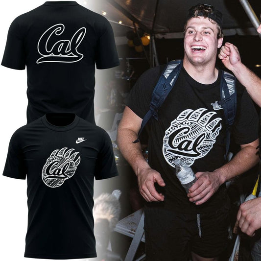 Special Cal Football "From the Bay to the Islands" Black T-Shirt.