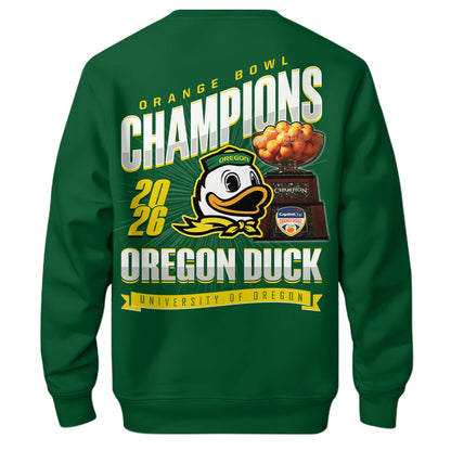 Oregon Ducks – Orange Bowl Champions Sweatshirt