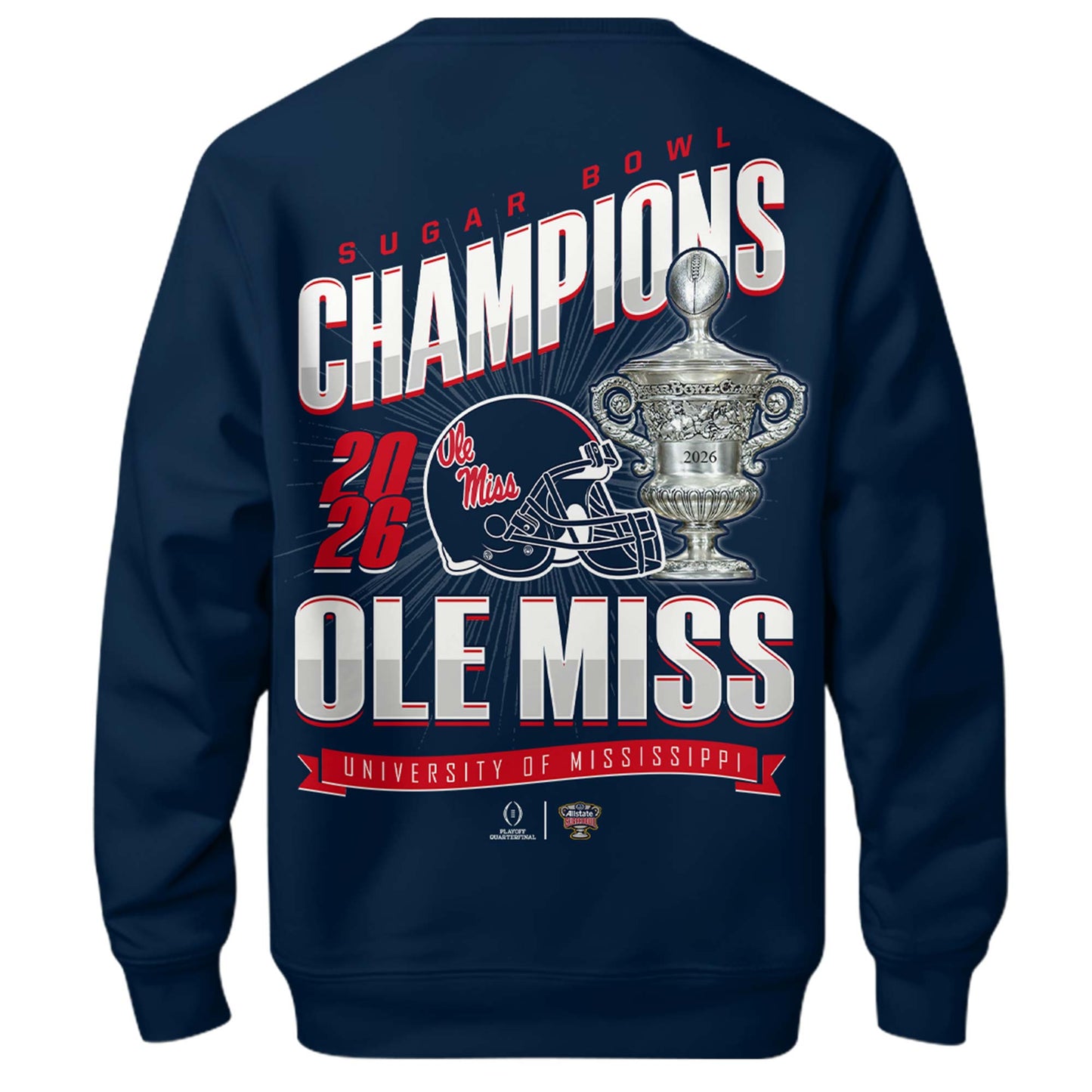 Ole Miss Rebels – Sugar Bowl Champions Sweatshirt