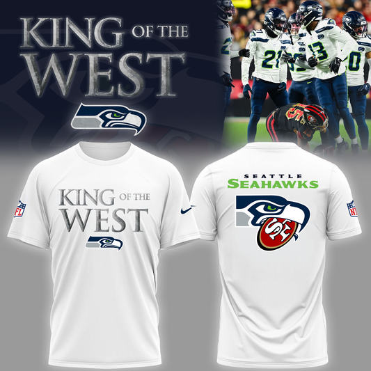Seattle Seahawks - King of the West Tshirt