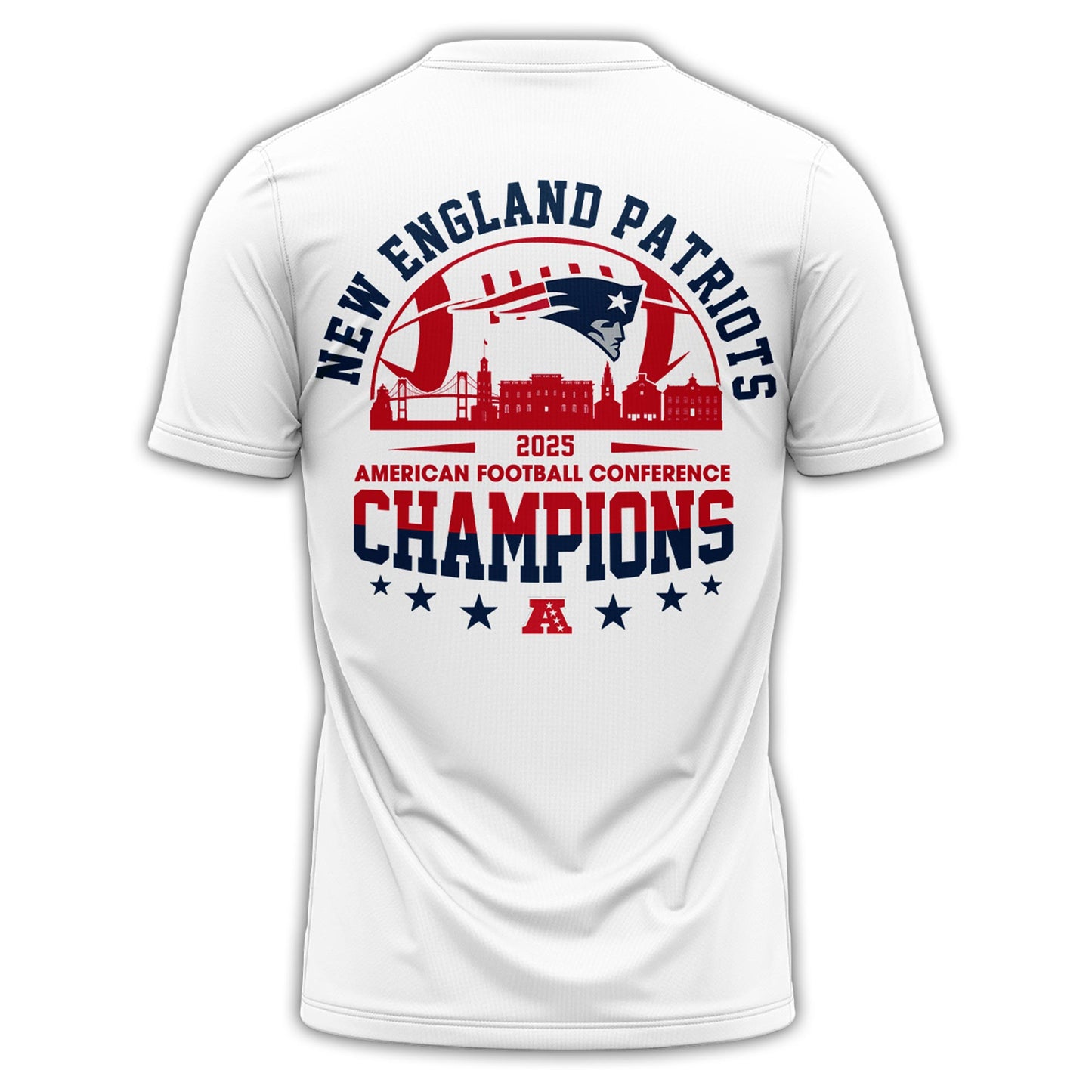 NEPatriots x 2025 AFC Conference Champions Tshirt V3