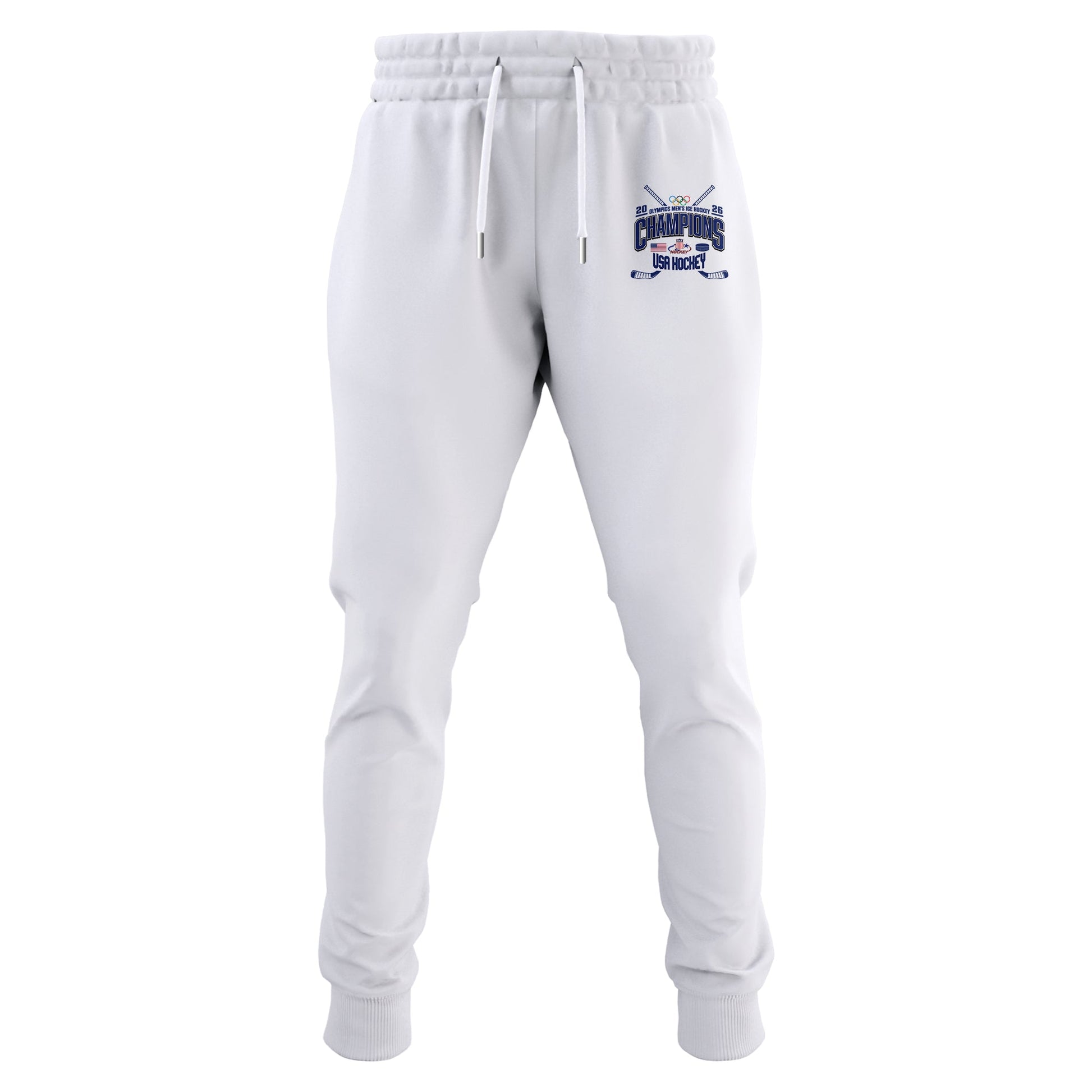 , Team USA 2026 Olympic Men’s Ice Hockey Champions Hoodie Limited Edition White