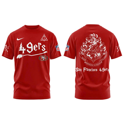 San Francisco 49ers Harry Potter 2025 Combo T-Shirt