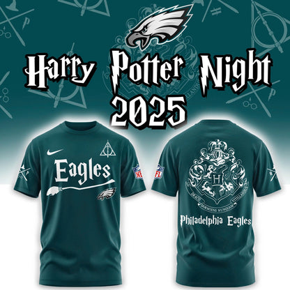 Philadelphia Eagles Harry Potter Combo T-Shirt