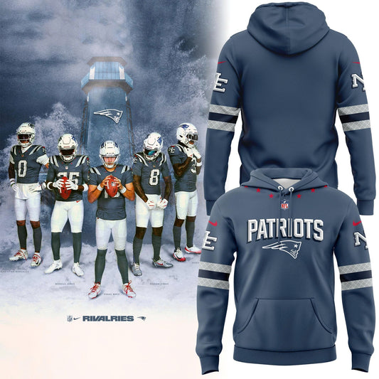 Limited edition New England Patriots hoodie 𝙍𝙞𝙫𝙖𝙡𝙧𝙞𝙚𝙨. For fans in 2025!